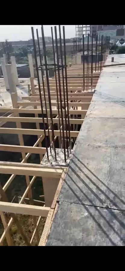 Vorbereitung Boden der 2. Etage